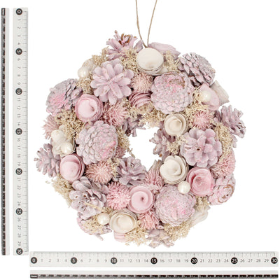 Wreath M Pink