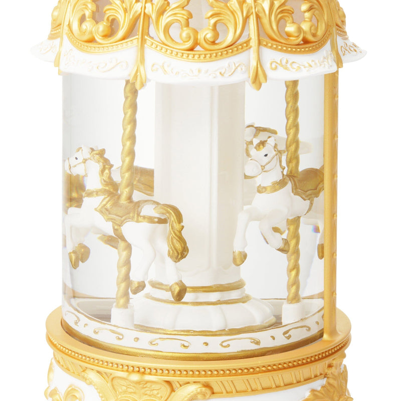 Snow Globe Merry-Go-Round Xl