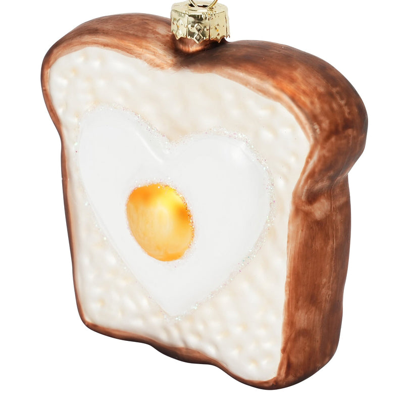 心形煎蛋聖誕掛飾