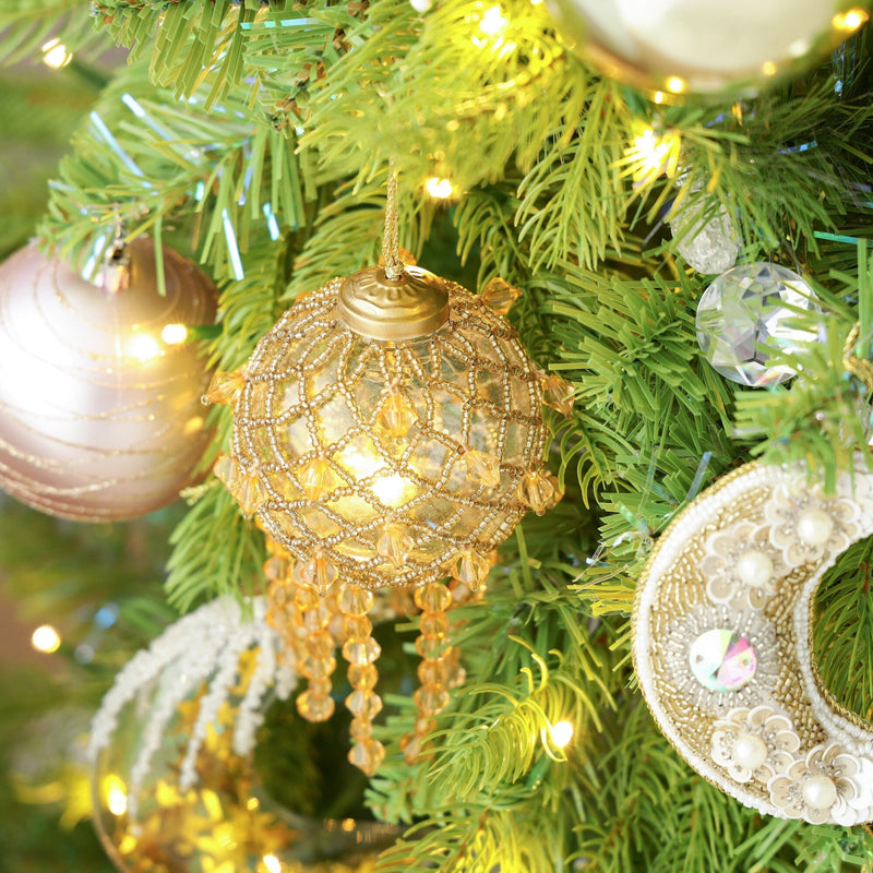 Tassel Ornament Beads Yellow