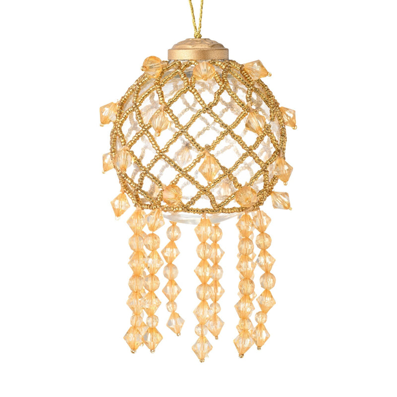 Tassel Ornament Beads Yellow