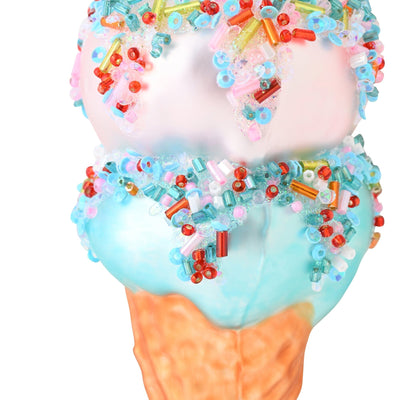 冰淇淋玻璃掛飾