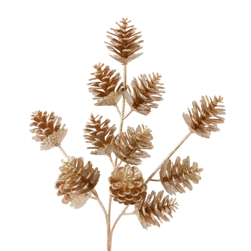 Art Plant Pine Cone Gold