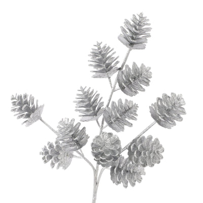 Art Plant Pine Cone Silver