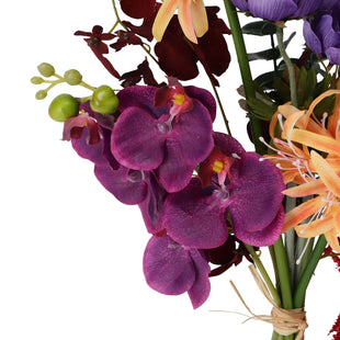 Diamond Lily Bouquet Mix Yellow x Purple