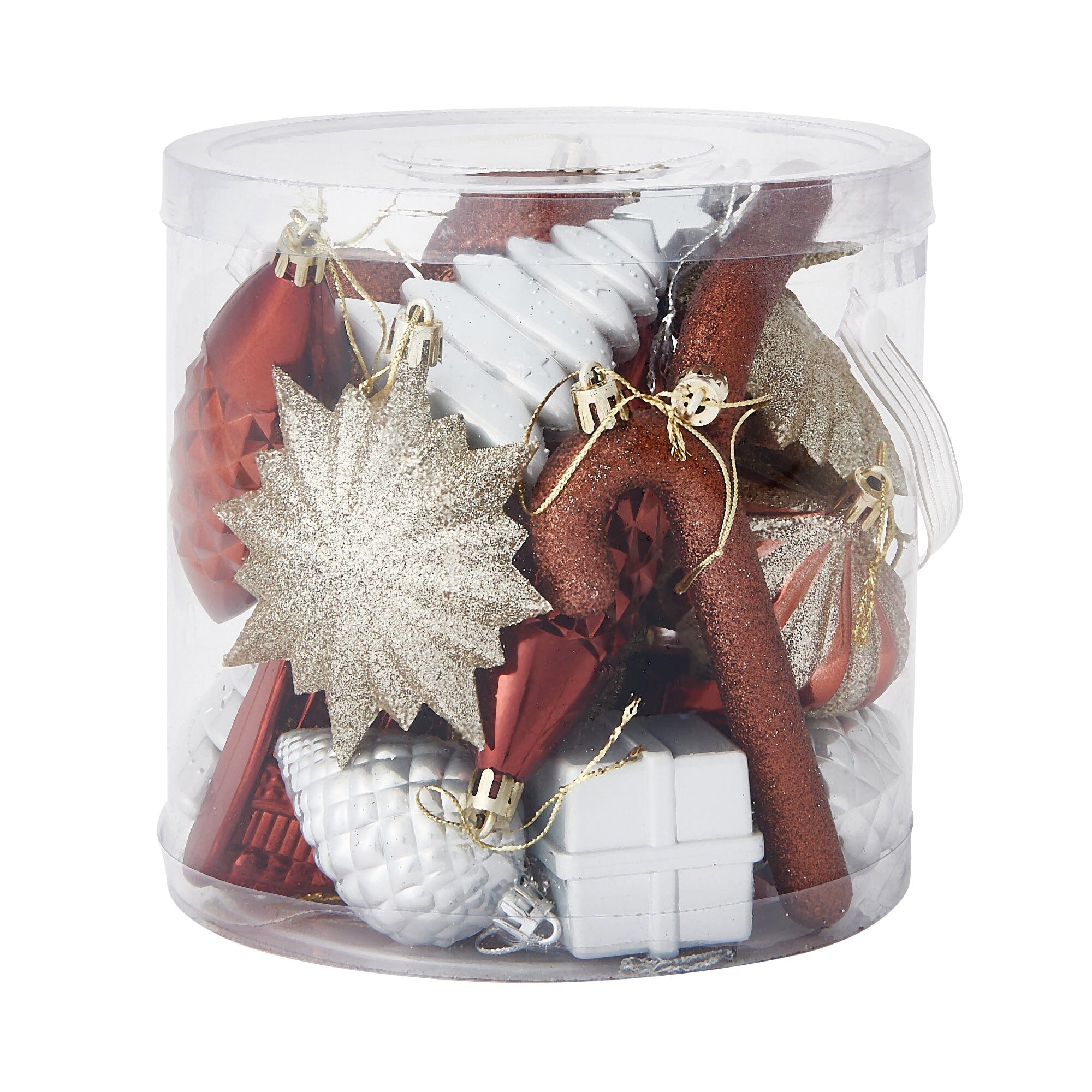 Set Ornament Motif 26 pcs Brown