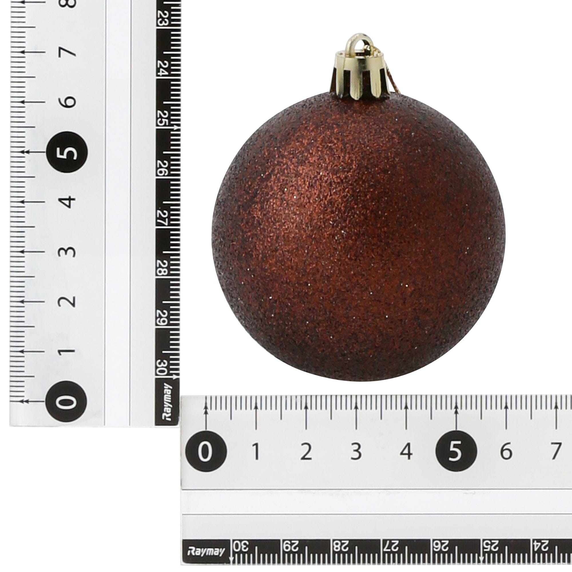 棕色 6CM 20件套裝聖誕掛飾