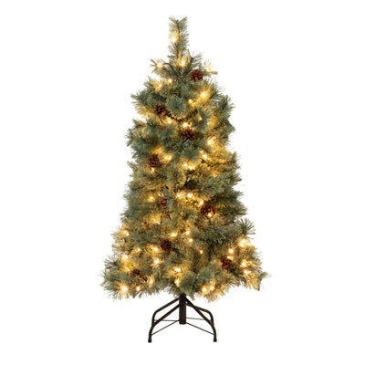 Led Xmas Tree 120cm Natural Green
