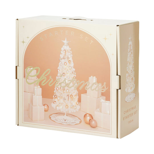 150公分聖誕樹入門套裝 白色