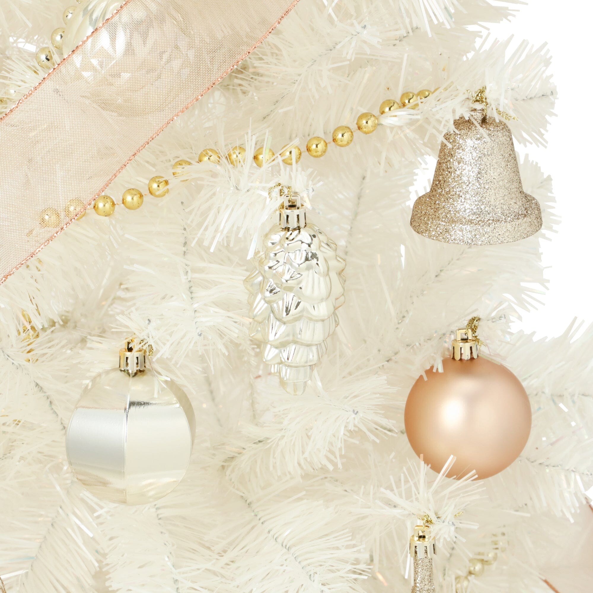 150公分聖誕樹入門套裝 白色