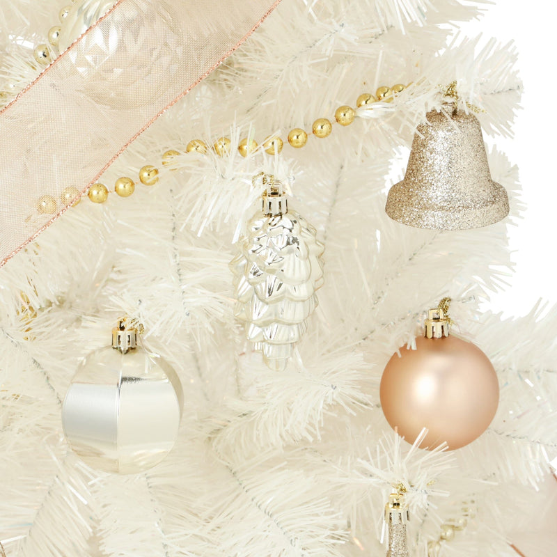 150公分聖誕樹入門套裝 白色