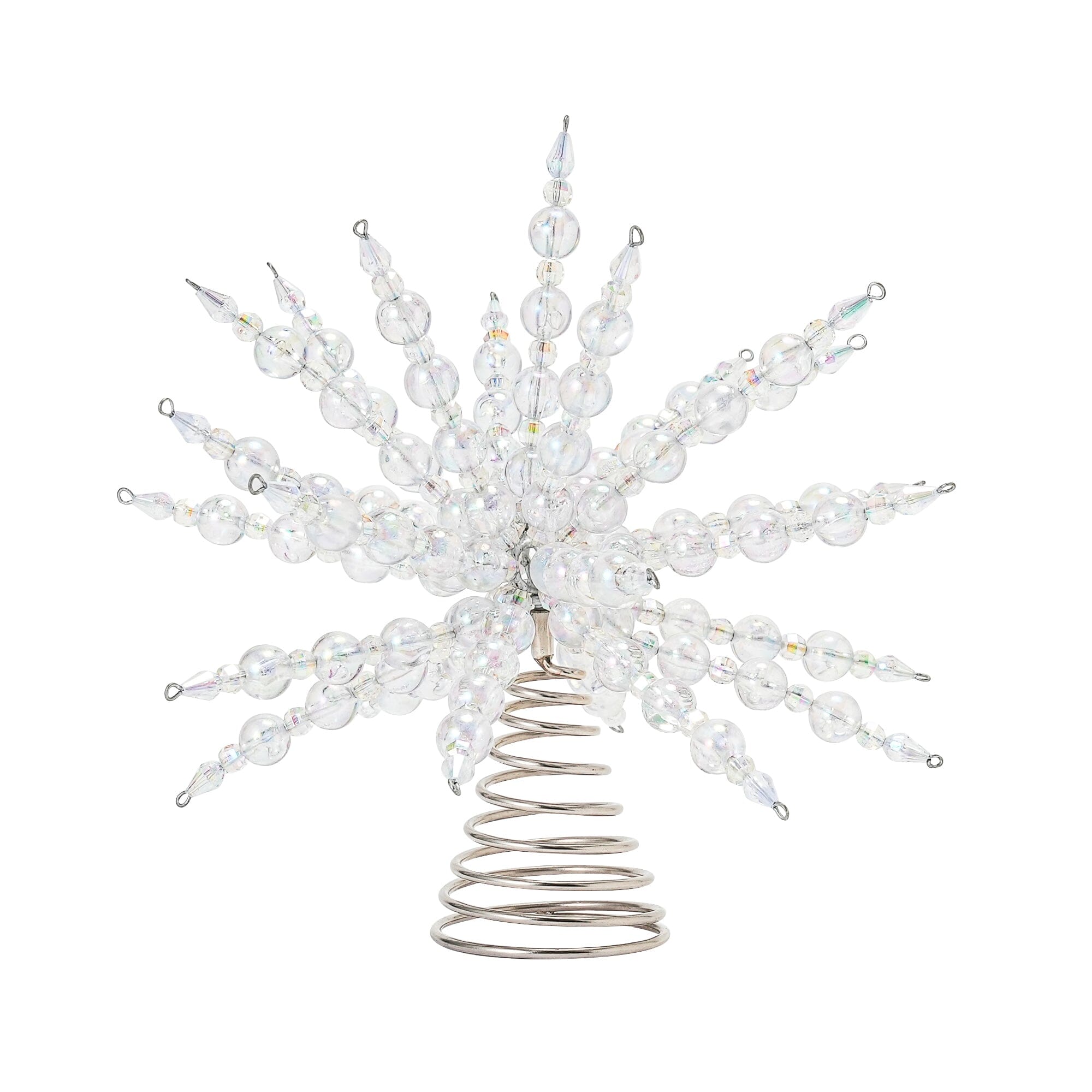 透明串珠聖誕樹裝飾  中號