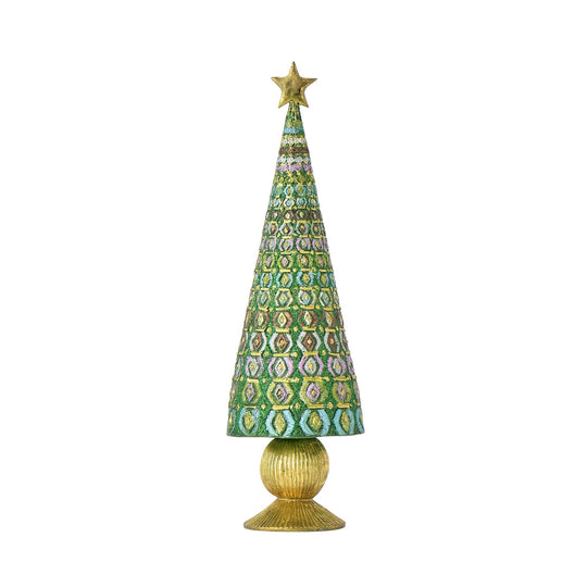 小型聖誕樹裝飾 綠色