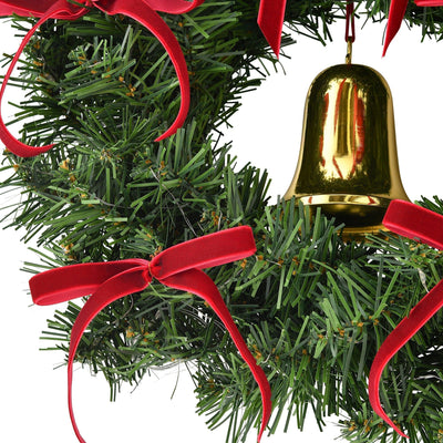 LED 絲帶聖誕花環