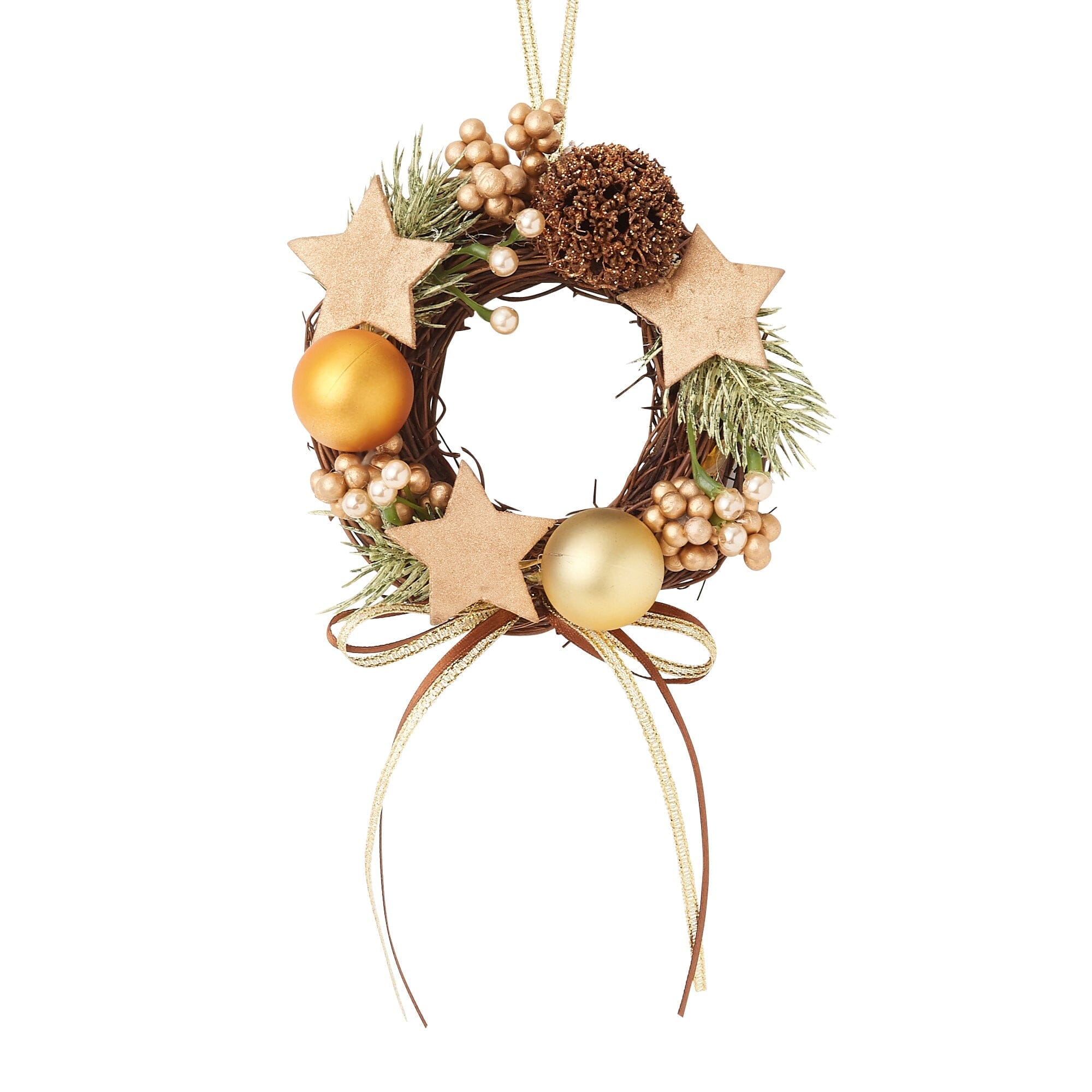 Mini Wreath XS Gold