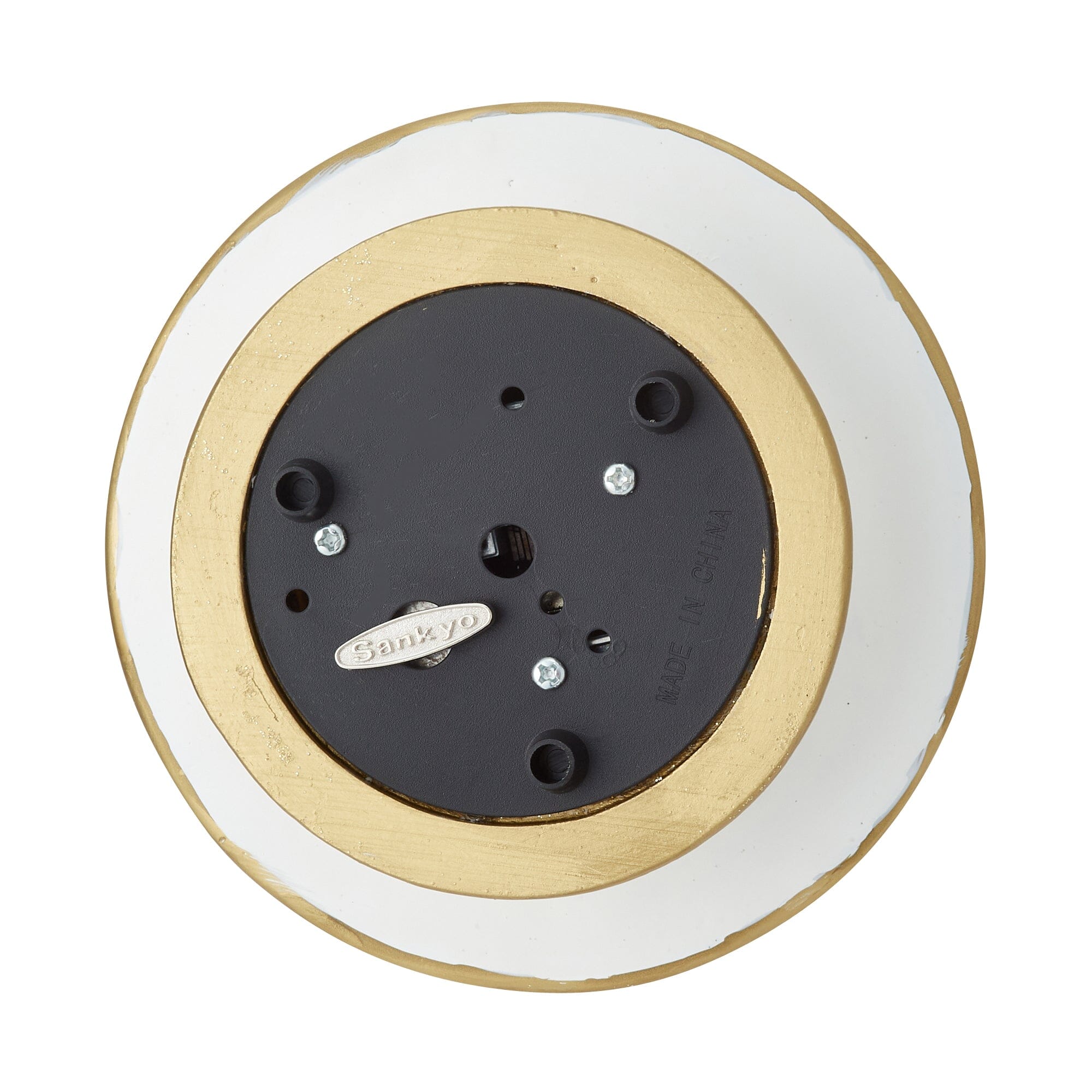 聖誕老人附馴鹿小屋雪球 粉紅色 大號