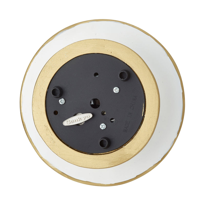 聖誕老人附馴鹿小屋雪球 粉紅色 大號