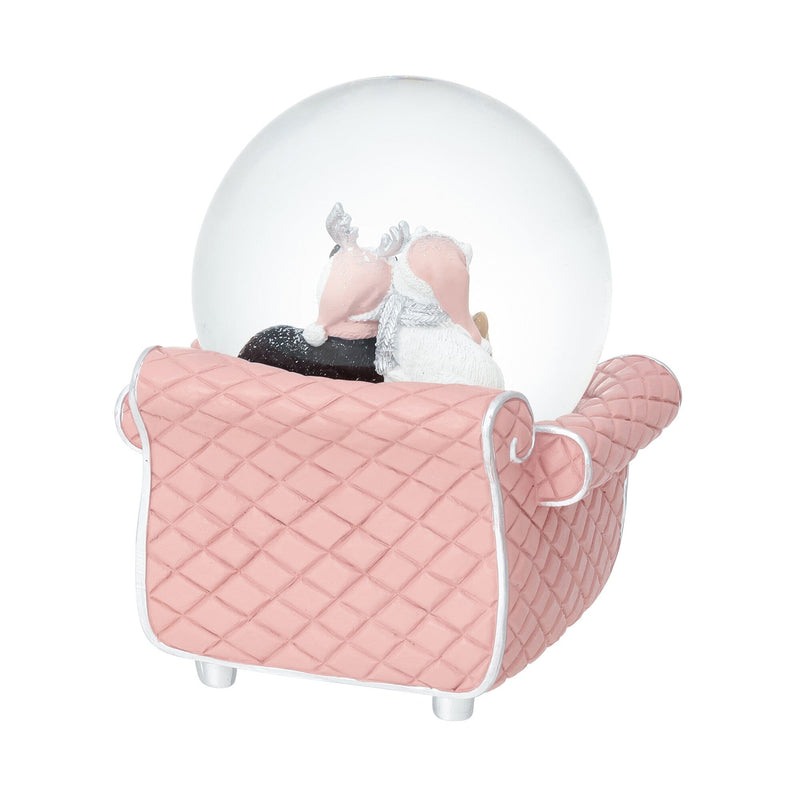 Snow Globe Cat Sofa Large Pink