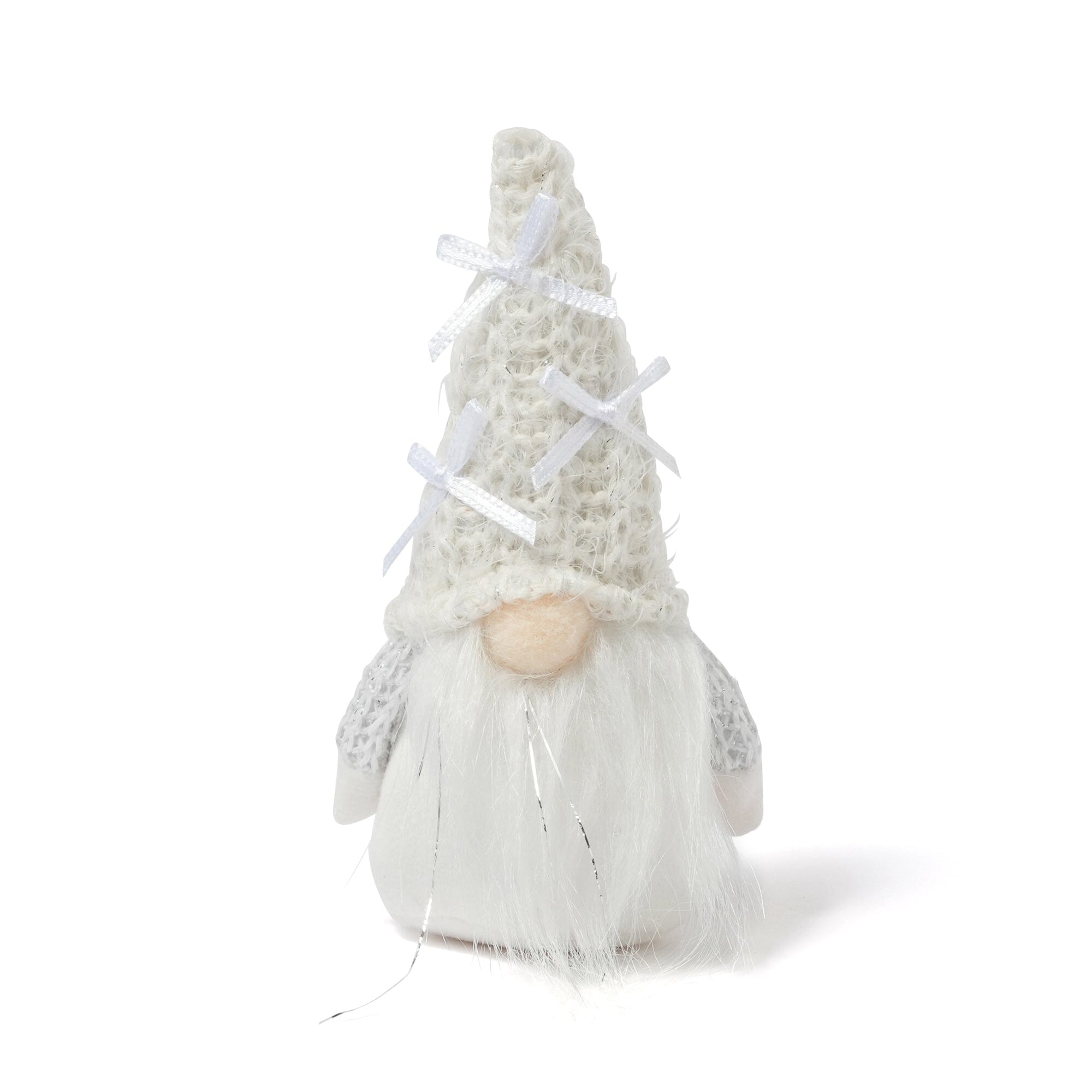 迷你北歐聖誕老人裝飾品 白色