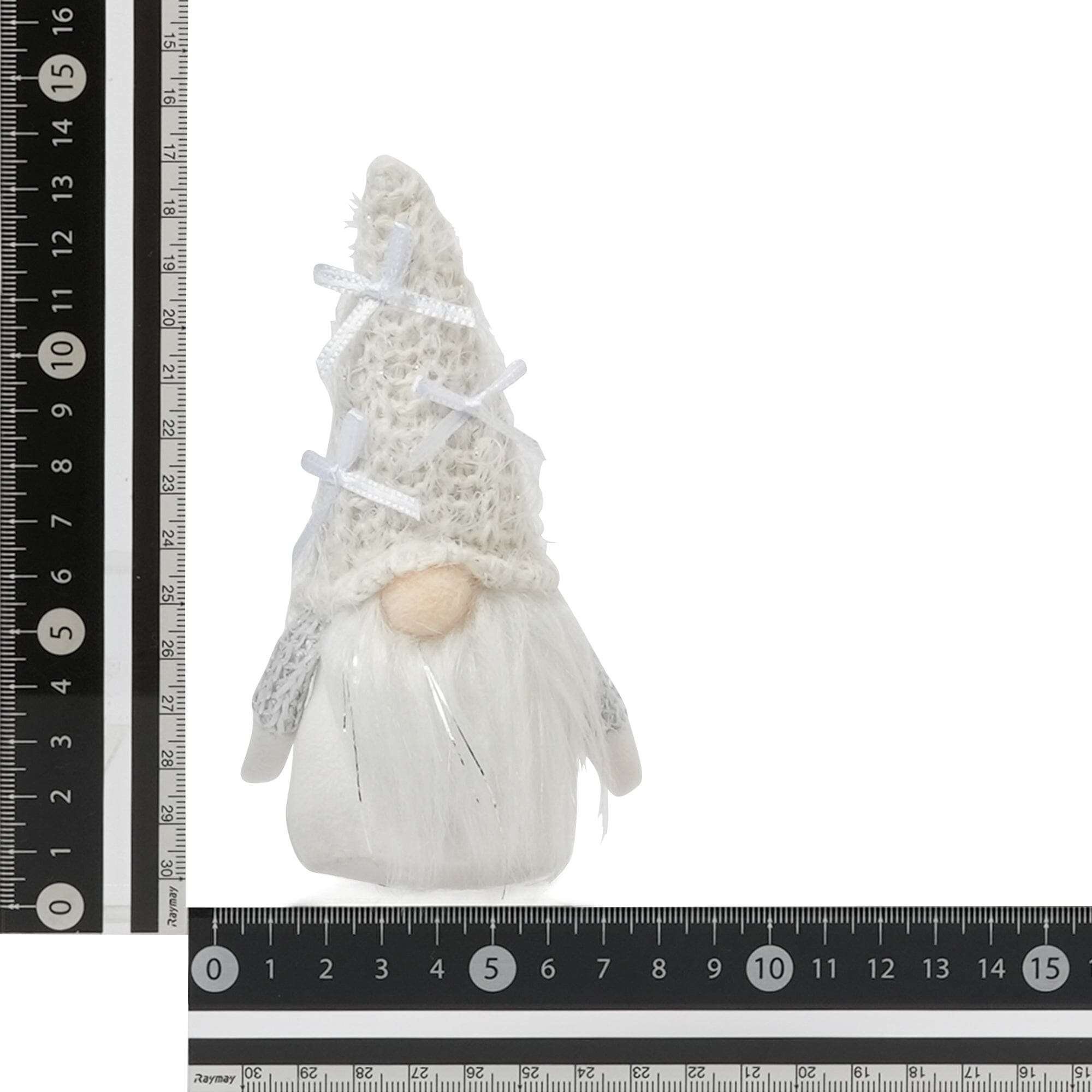 迷你北歐聖誕老人裝飾品 白色