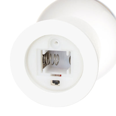 Led Snow Globe Angel Small White