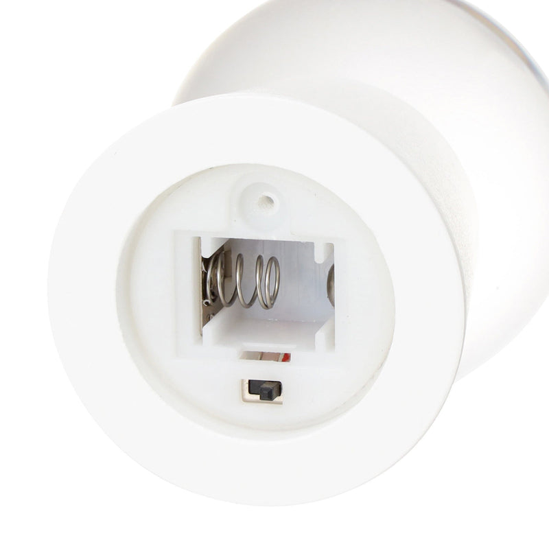 Led Snow Globe Tree Small White