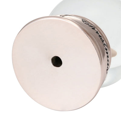 Snow Globe Santa XS Pink