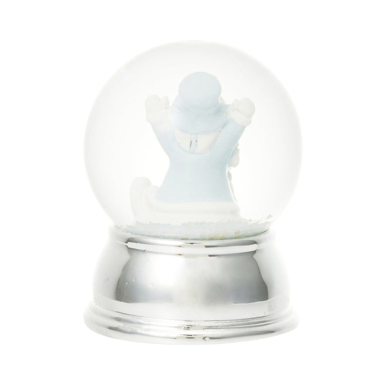 Snow Globe Snowman XS Silver