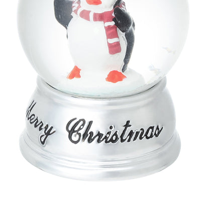 Snow Globe Penguin XS Silver