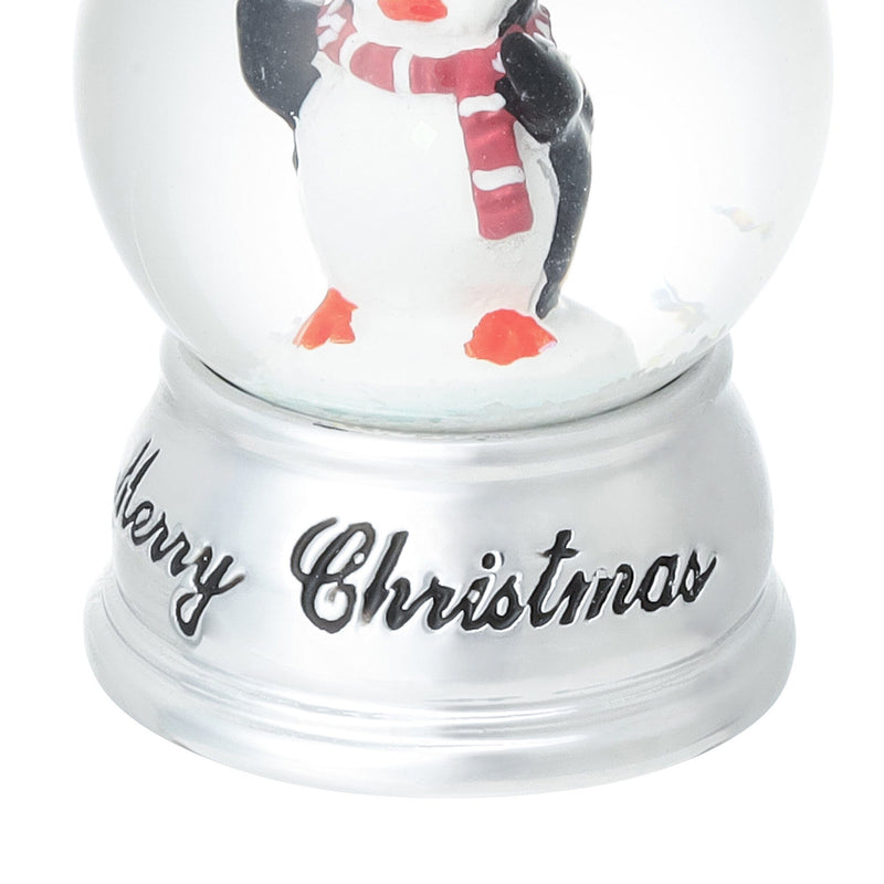 Snow Globe Penguin XS Silver