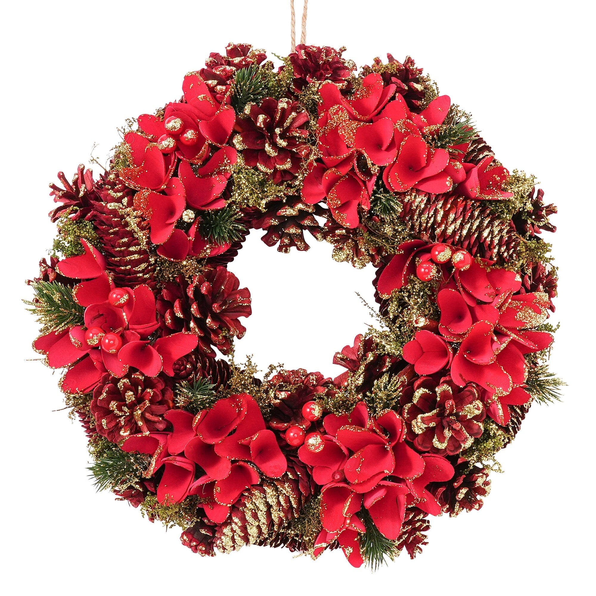 Wreath Large Red