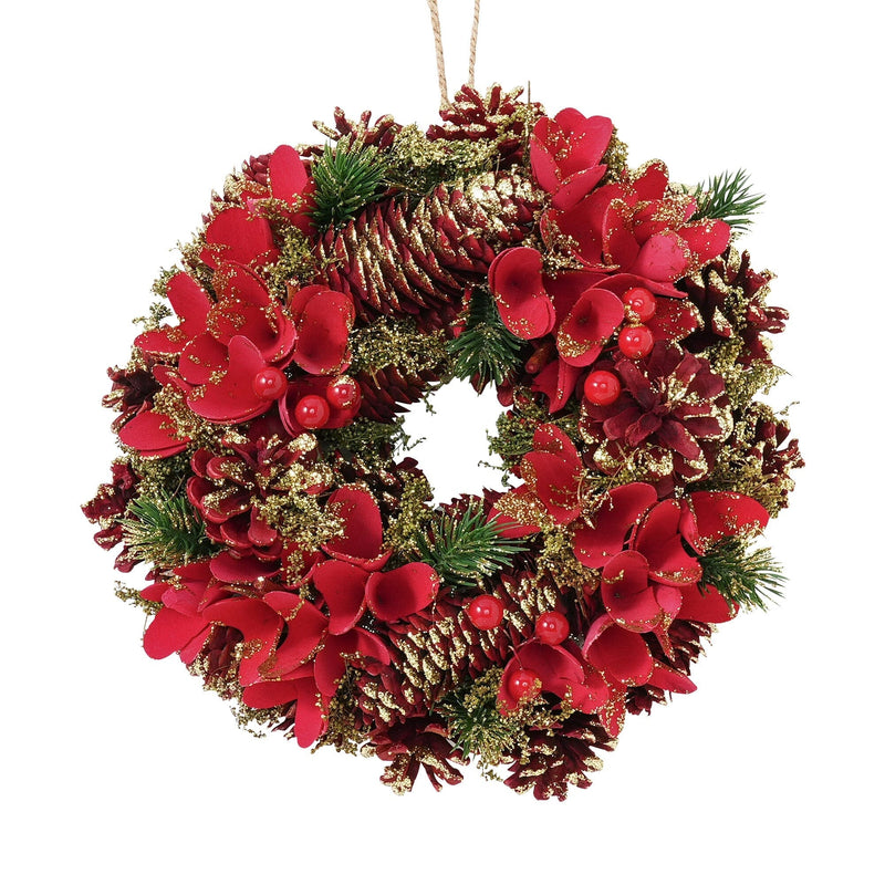 Wreath Medium Red