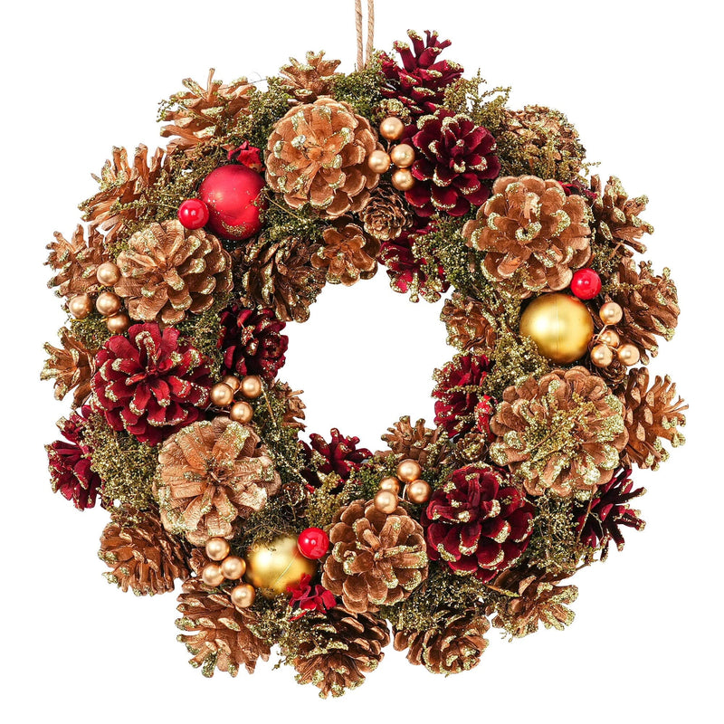 Wreath Large Gold