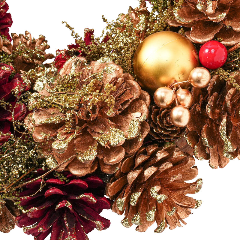 Wreath Large Gold