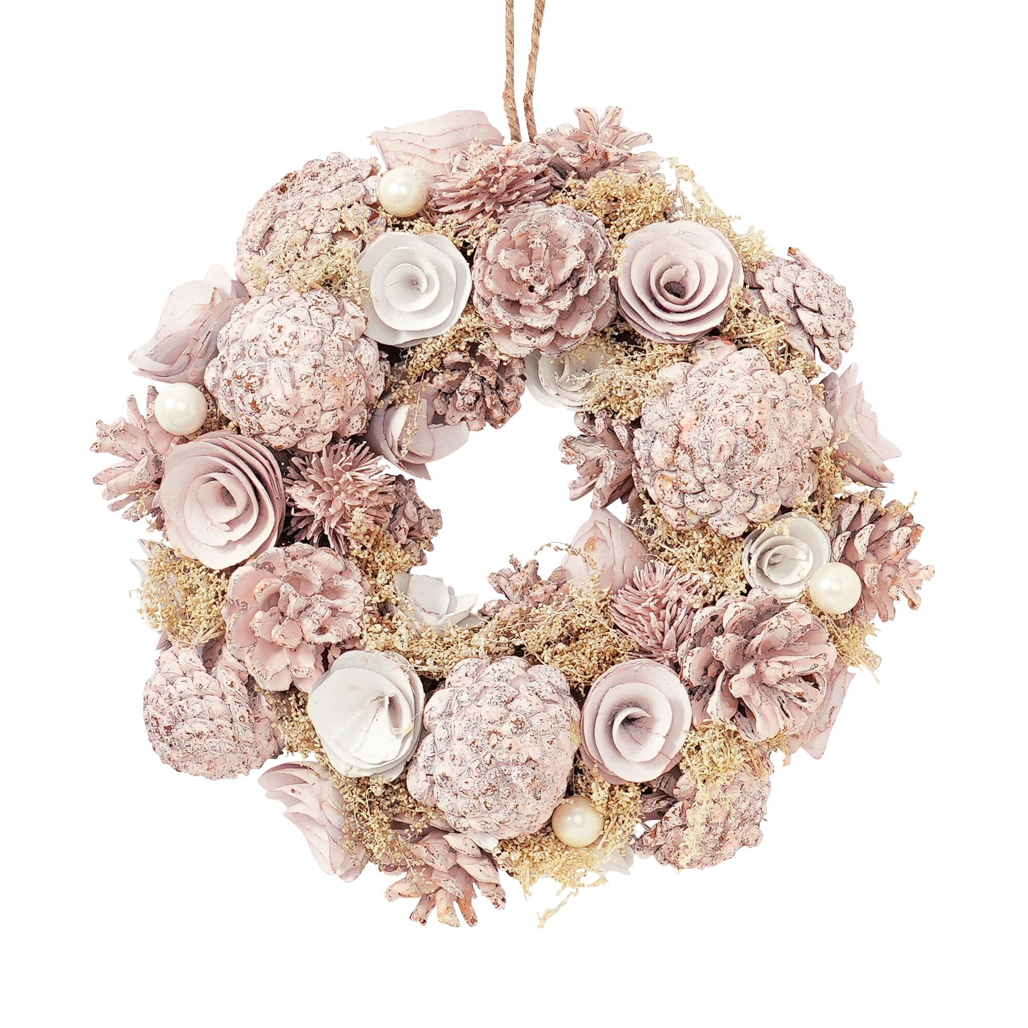 Wreath Medium Pink