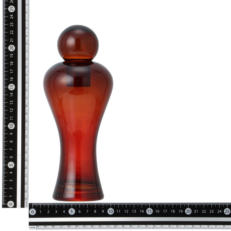 帶蓋香水款花瓶 中號 啡色