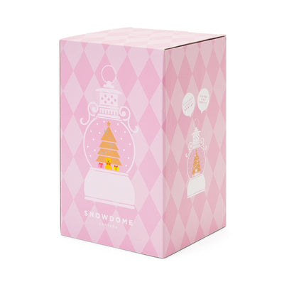 Snow Globe Round Lantern Tree Bear Large