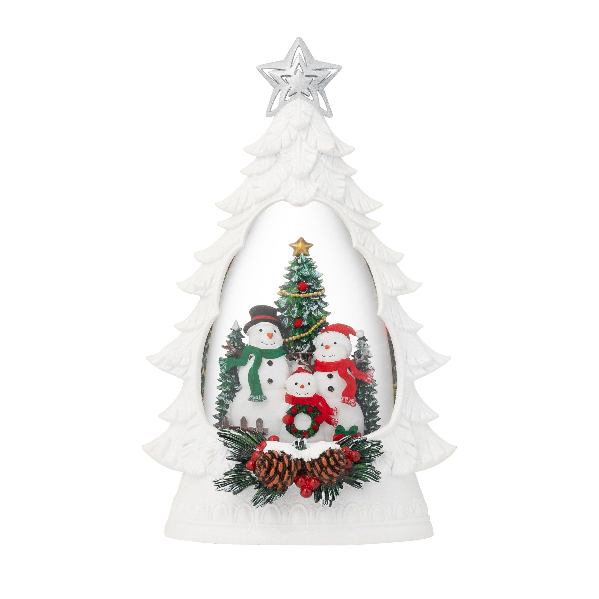 Snow Globe Tree Snowman XL