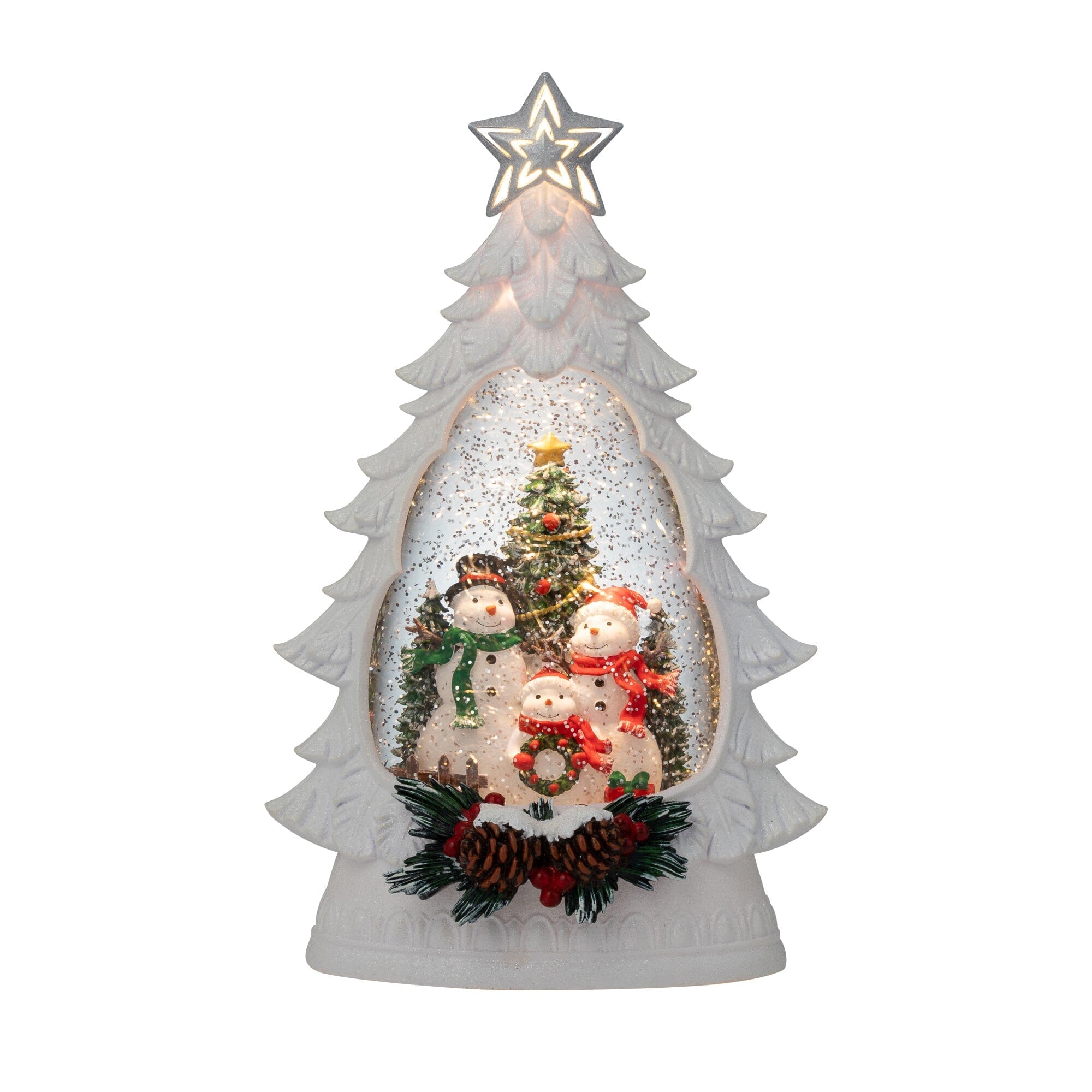 Snow Globe Tree Snowman XL