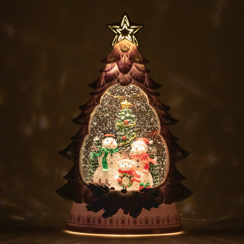 Snow Globe Tree Snowman XL