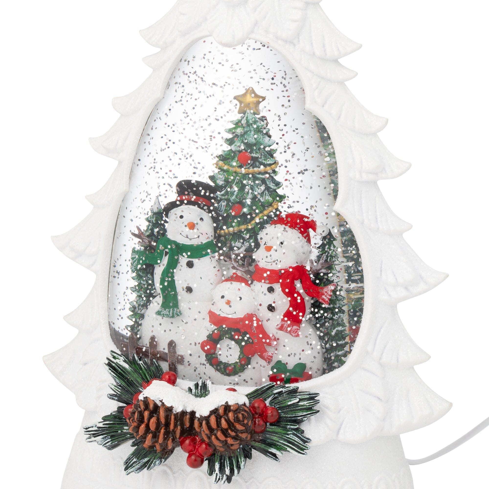 Snow Globe Tree Snowman XL