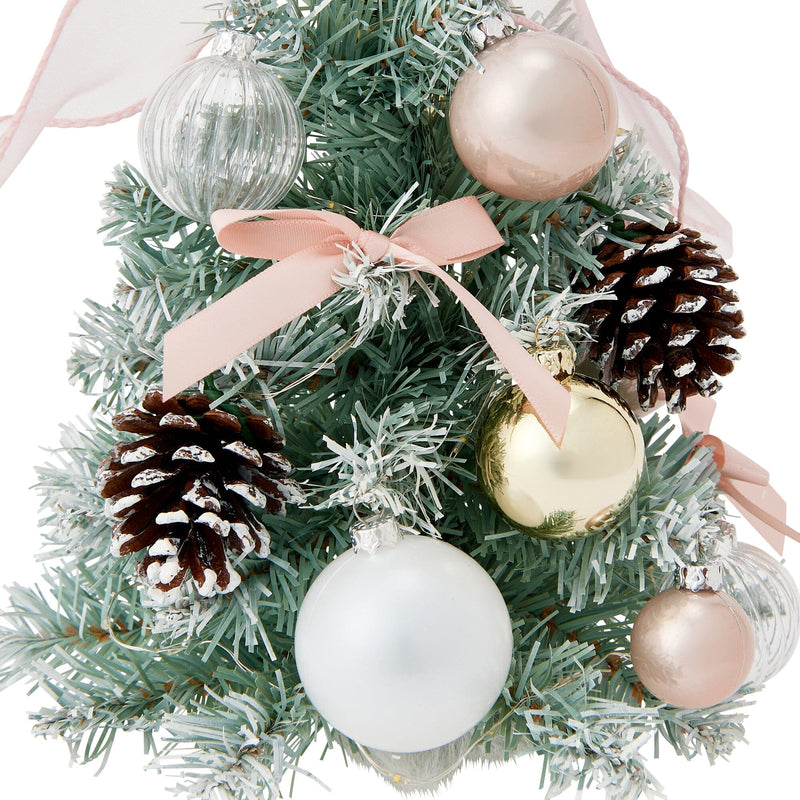 Desktop Tree With Ribbon Light Pink