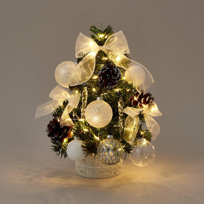 Desktop Tree With Ribbon White