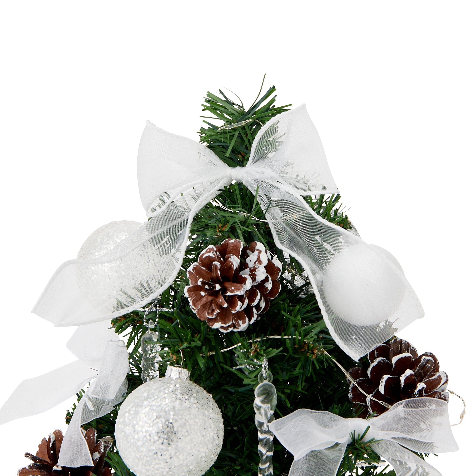 Desktop Tree With Ribbon White
