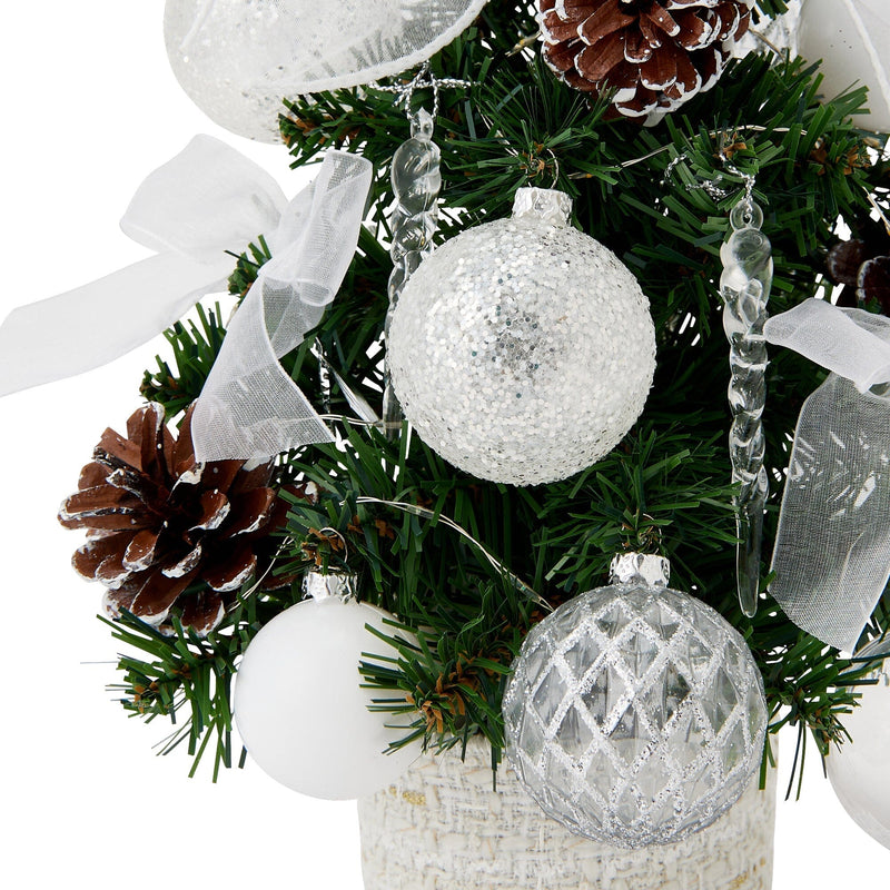Desktop Tree With Ribbon White