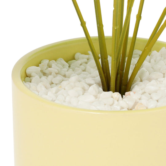 Art Green & Pot Apple Leaf Small