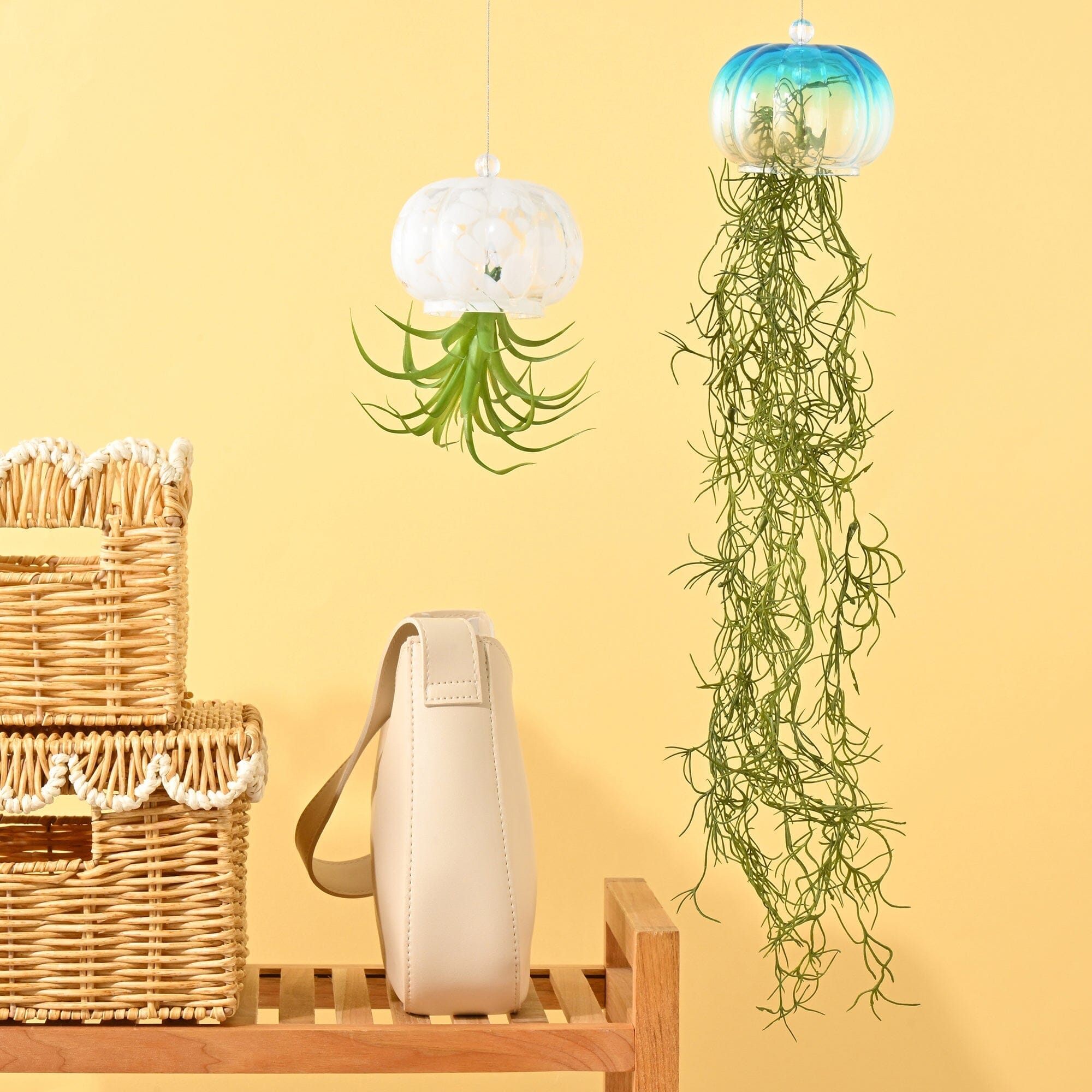 Art Green Jellyfish White