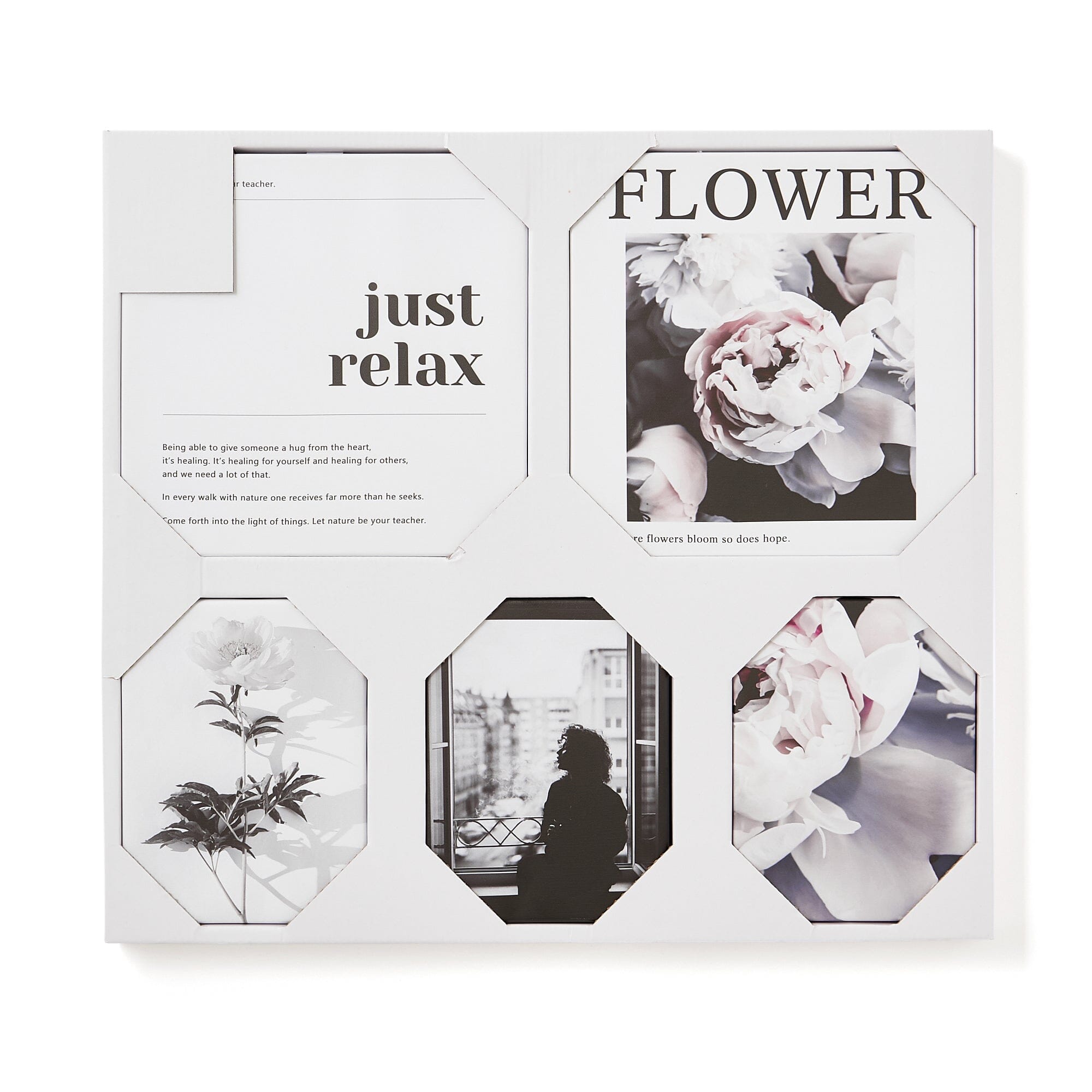 Art Board Set Of 5 Flower