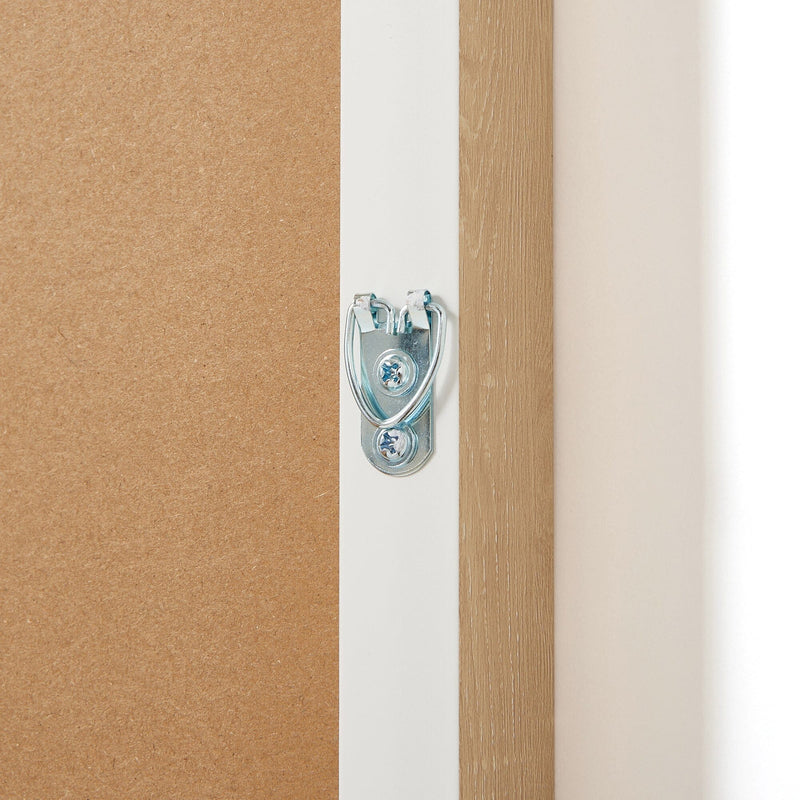 Geometric Art Board Red