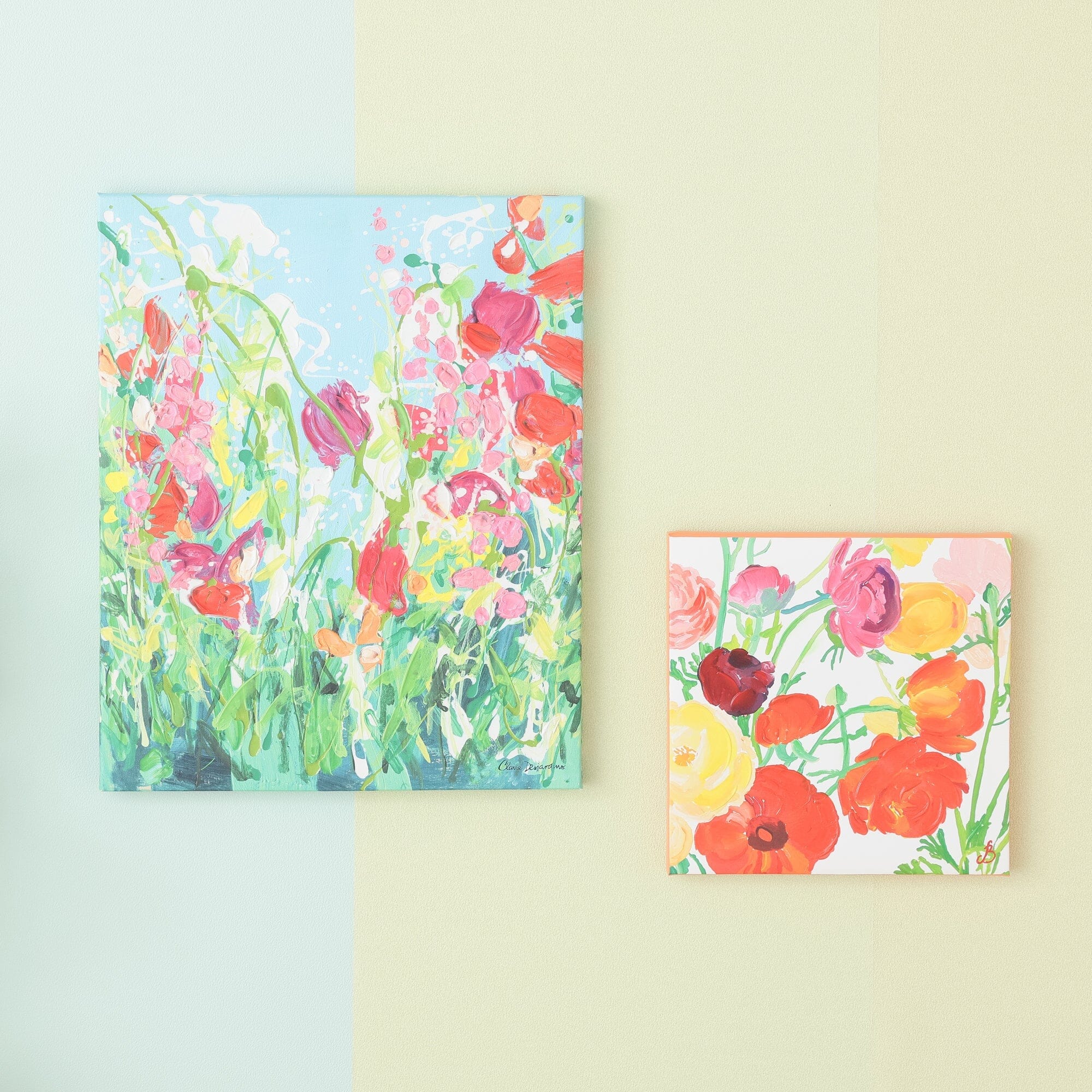 Claire Art Board Flower Garden